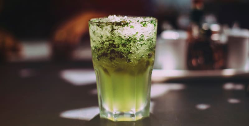 Mojito à la menthe fraîche