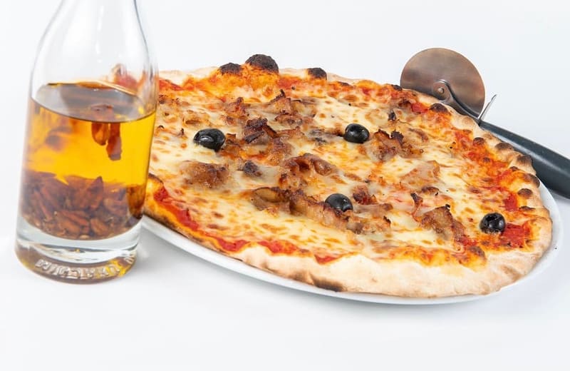 Pizza maison du Warm Up
